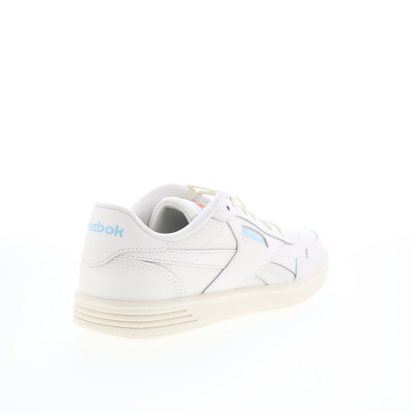 Reebok Court Advance Womens Beige Leather Lace Up Lifestyle Sneakers Shoes