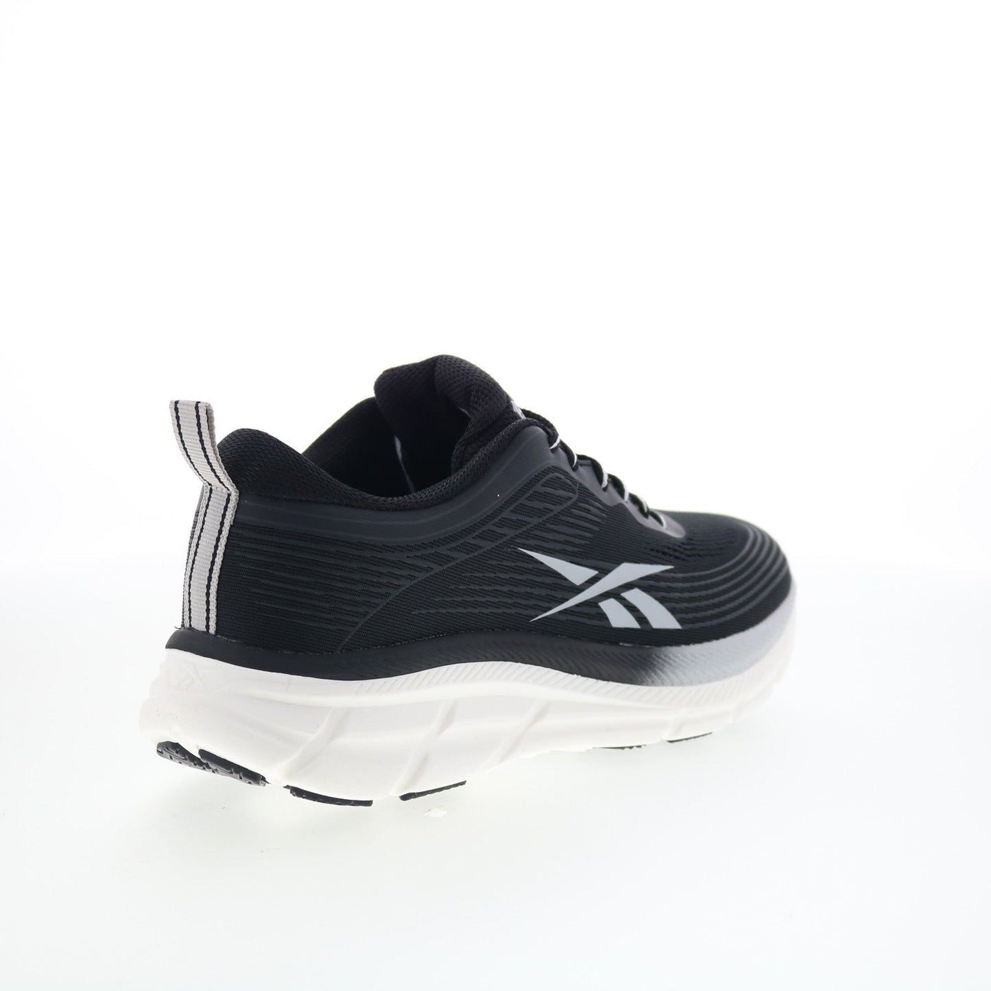 Reebok Road Strider Womens Black Canvas Lace Up Lifestyle Sneakers Shoes