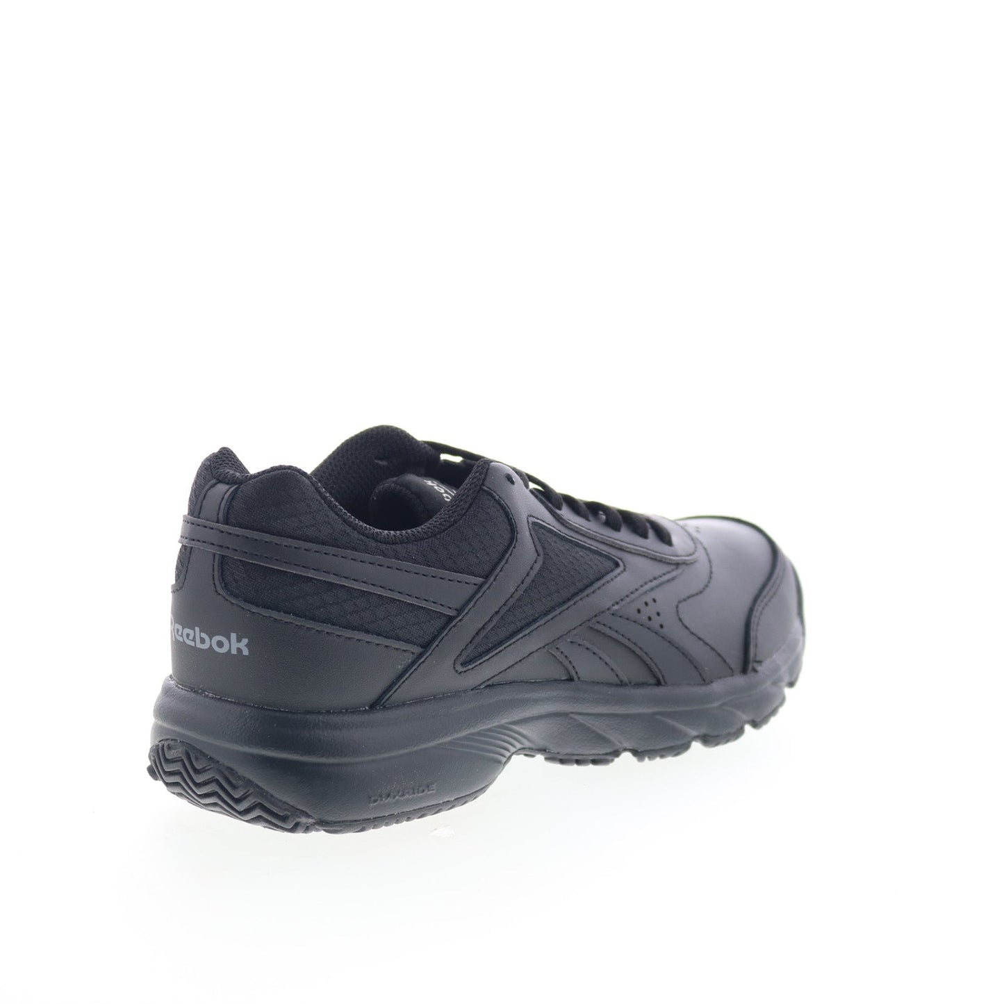 Reebok Work N Cushion 4.0 Womens Black Leather Lace Up Work & Safety Shoes