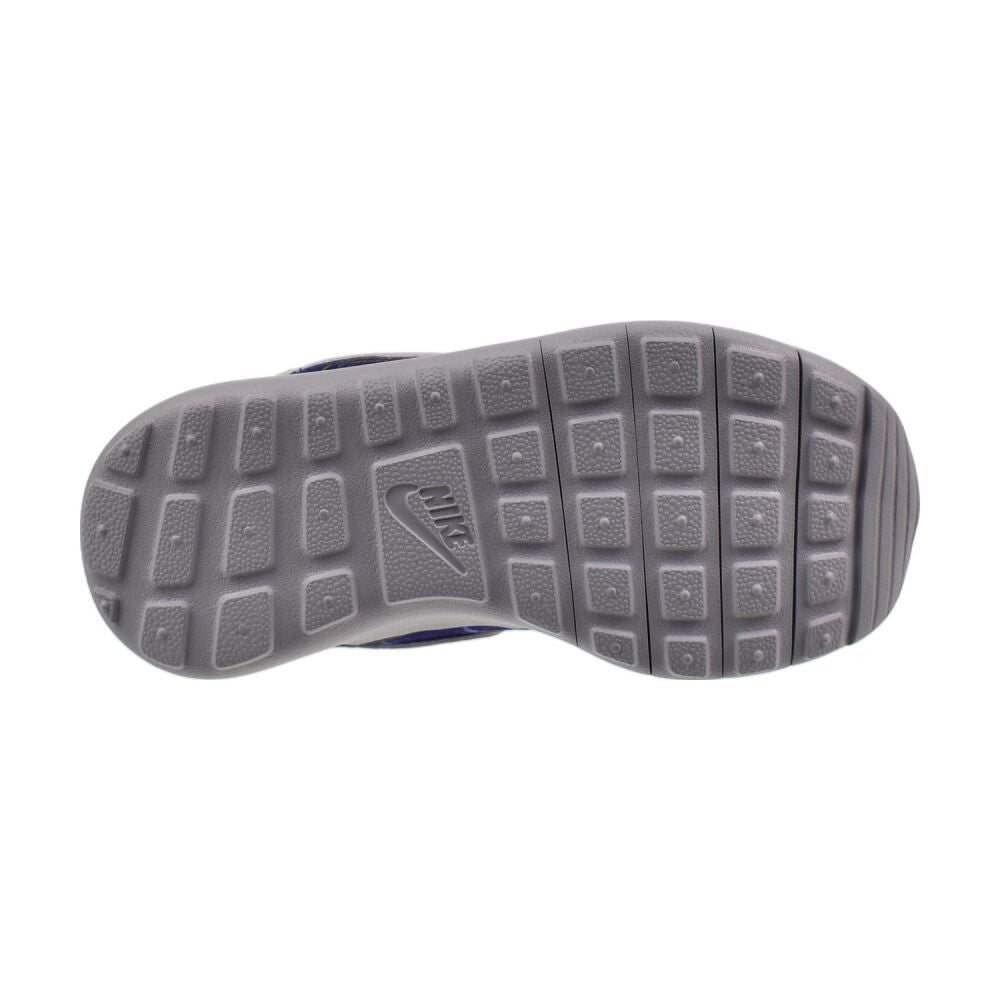 Nike Roshe One Print (TD) Toddlers' Shoes Deep Royal Blue-White 749358-401