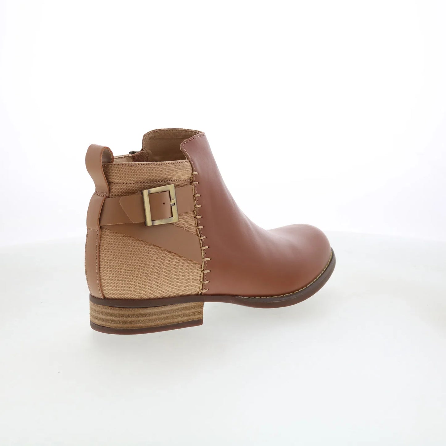 Spenco Dove Creek Boots SP1002SAD Womens Brown Wide Ankle & Booties Boots
