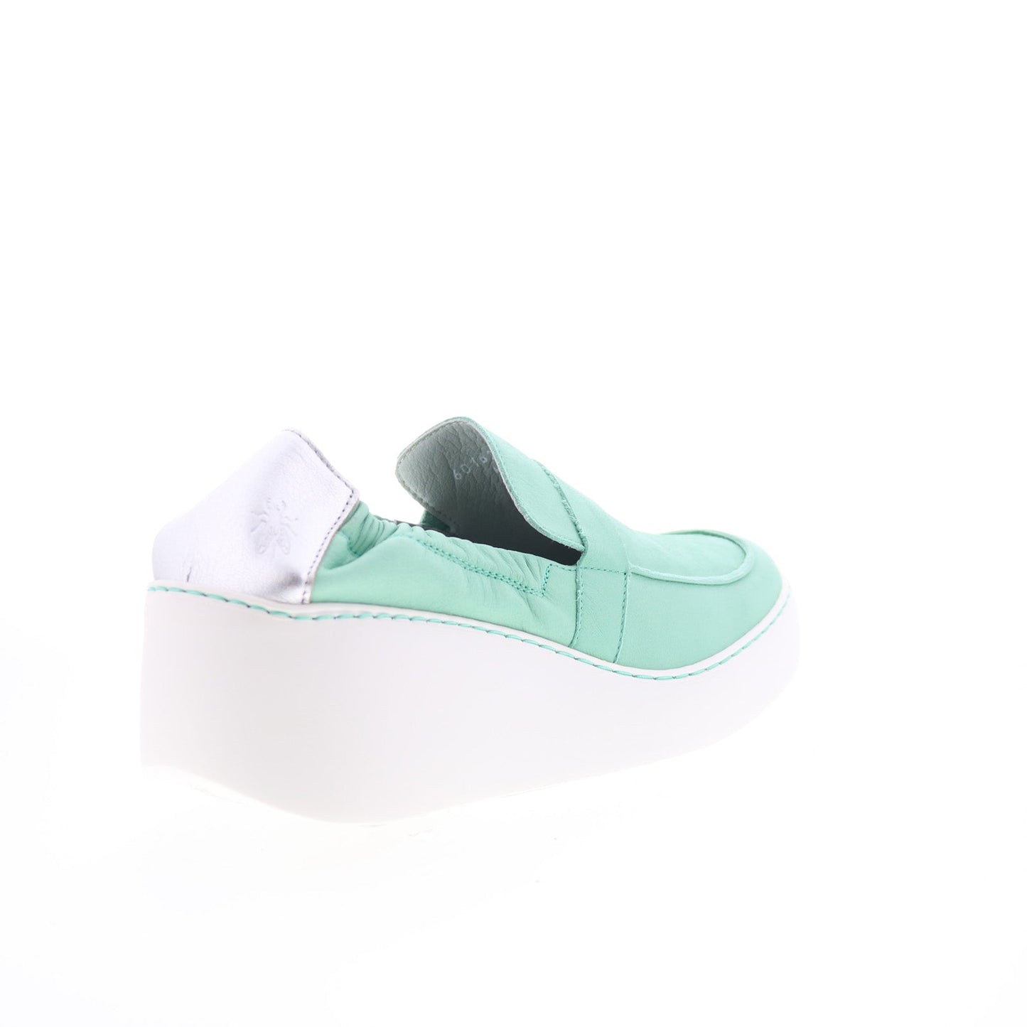Fly London Duli DULI620FLY-002 Womens Green Loafers & Slip Ons Casual Shoes