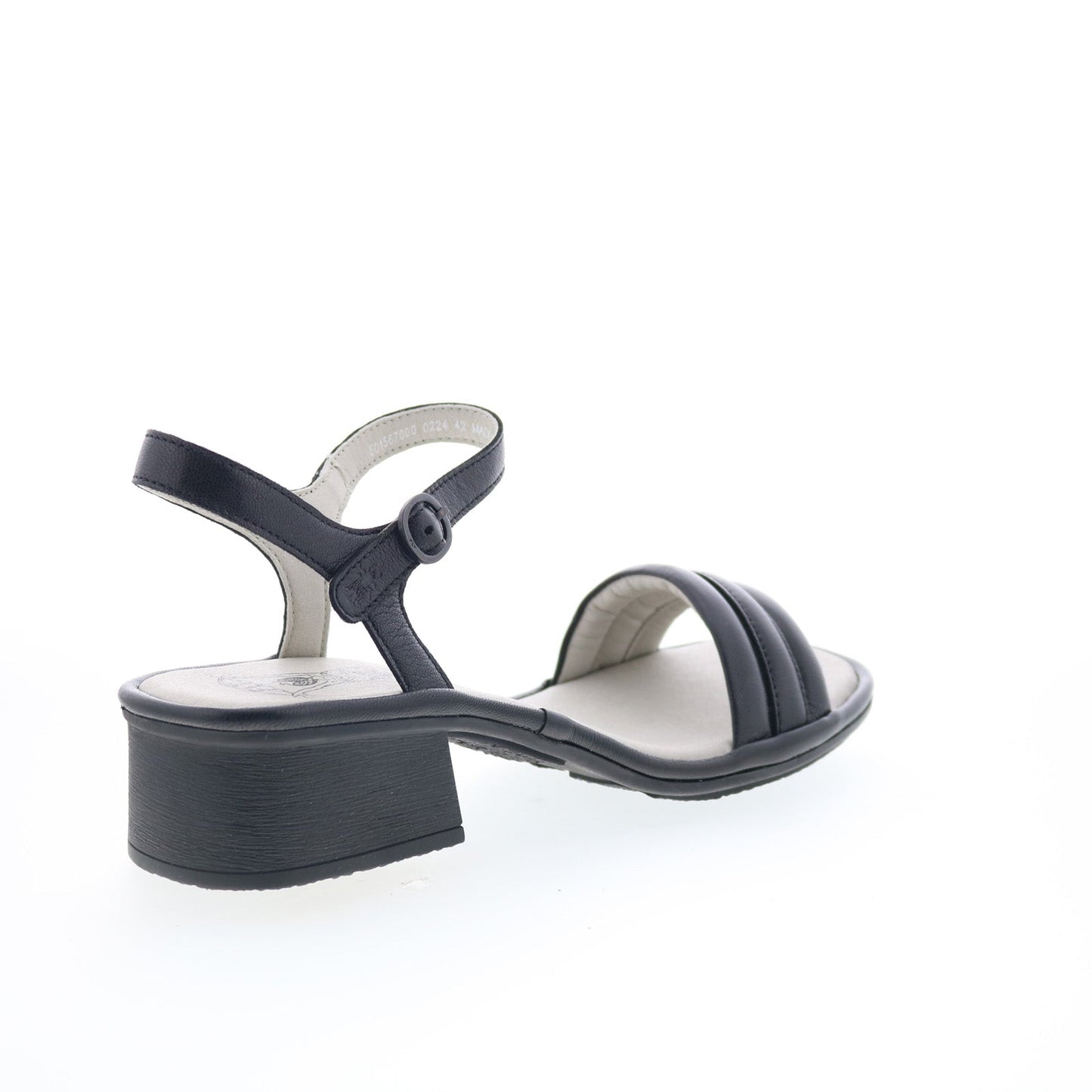 Fly London Eiva EIVA567FLY-000 Womens Black Heeled Sandals Shoes