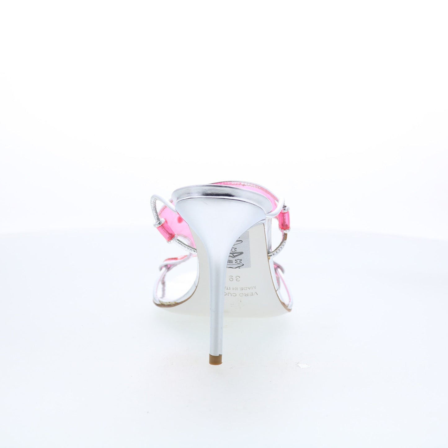 Guido Sgariglia GS3 Womens Pink Synthetic Slip On Mules Heels Shoes