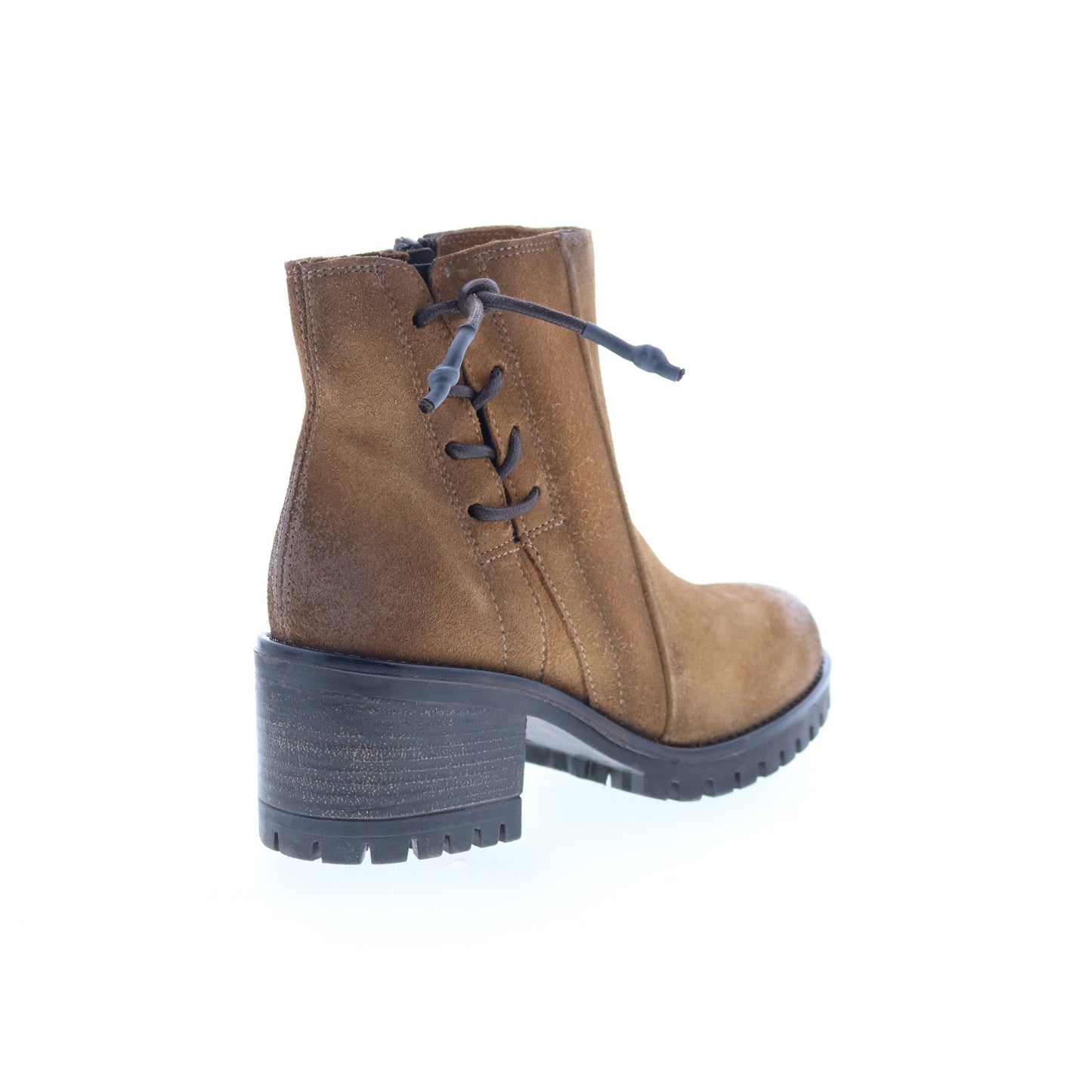 Miz Mooz Maiden Womens Brown Suede Zipper Ankle & Booties Boots