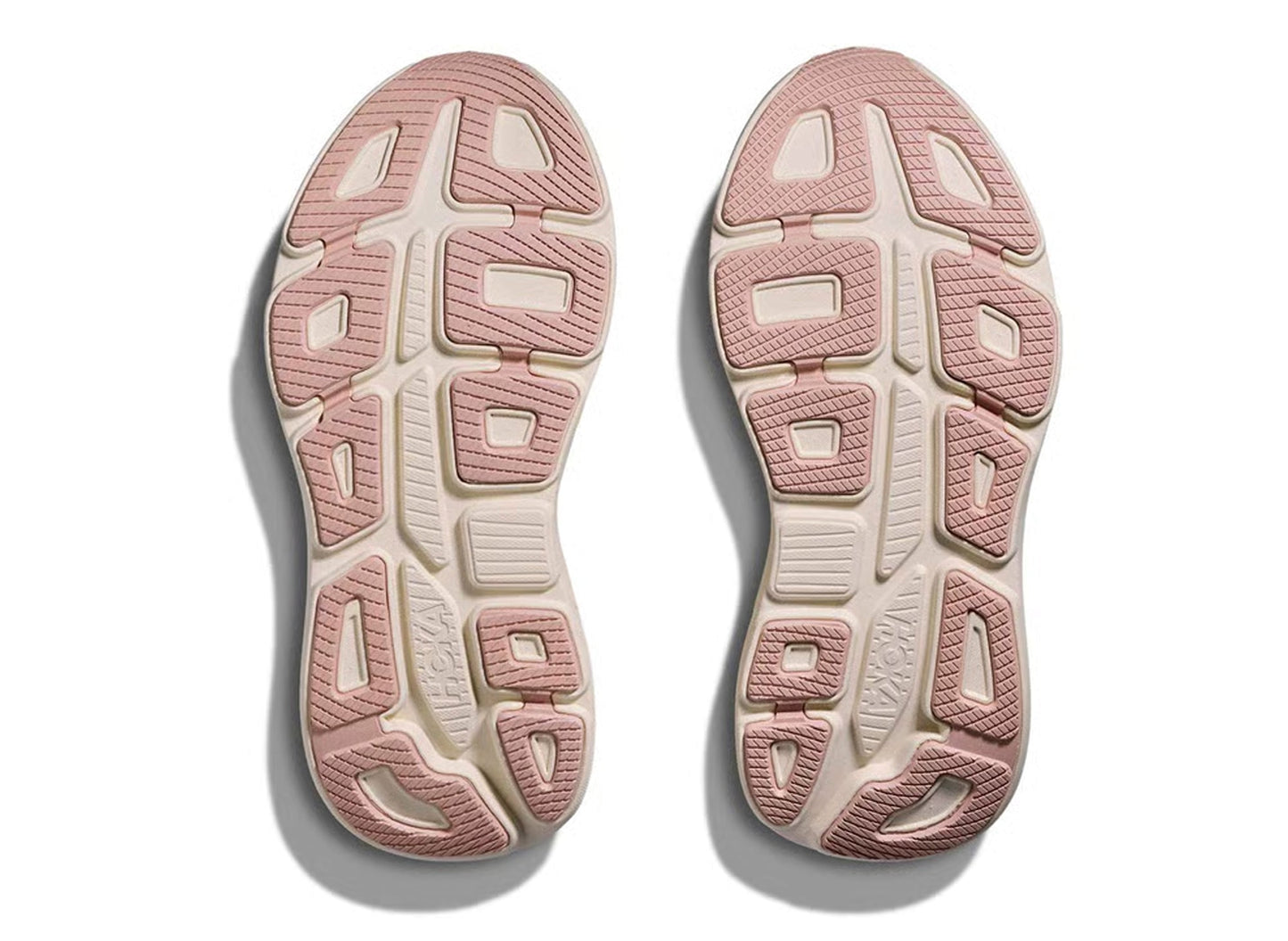 Women's Hoka Bondi 9 'Oat Milk / Rose Gold'