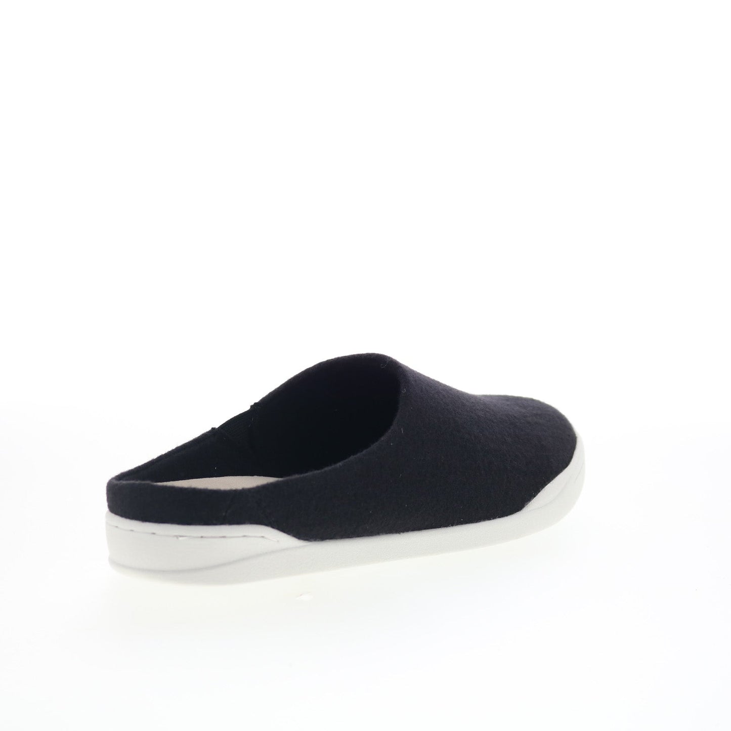 SoftWalk Auburn S2151-016 Womens Black Canvas Slip On Mule Flats Shoes