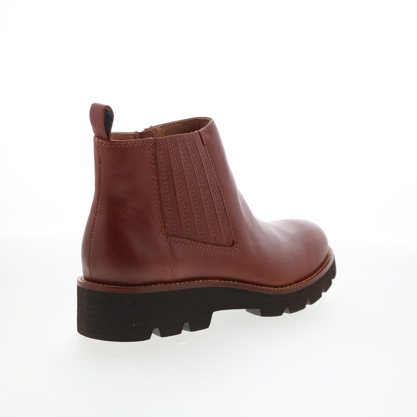 Sofft Paige SF01008 Womens Brown Leather Zipper Ankle & Booties Boots