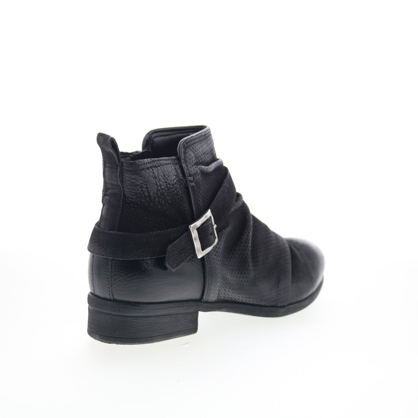 Miz Mooz Suzy Womens Black Leather Zipper Ankle & Booties Boots