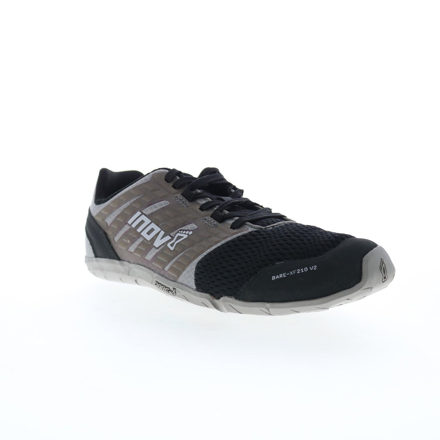 Inov-8 Bare-XF 210 V2 000643-GYBK Womens Black Athletic Cross Training Shoes