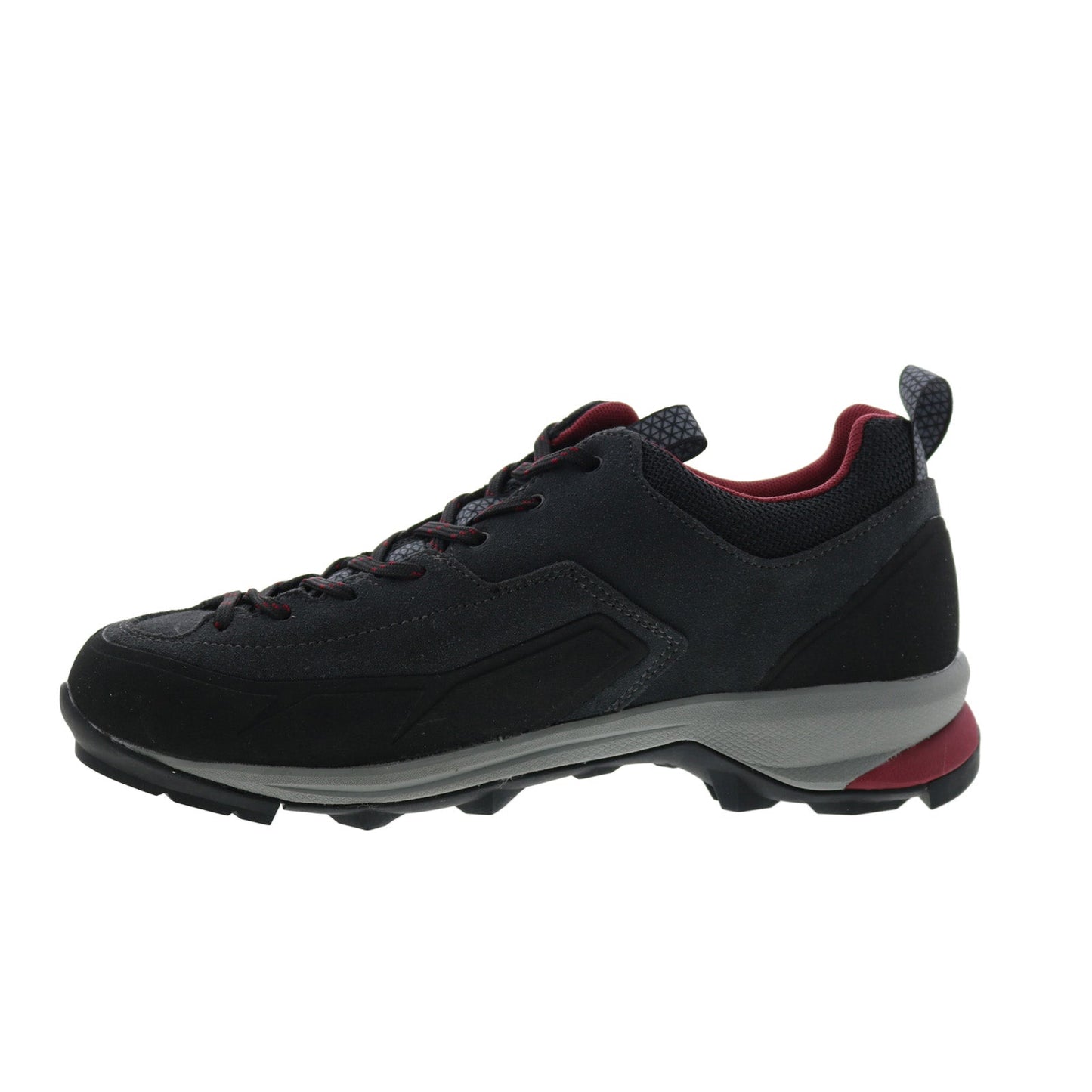 Garmont Dragontail 002602 Womens Gray Leather Lace Up Athletic Hiking Shoes