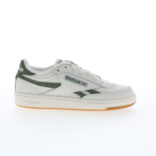 Reebok Club C Revenge Womens White Leather Lifestyle Sneakers Shoes