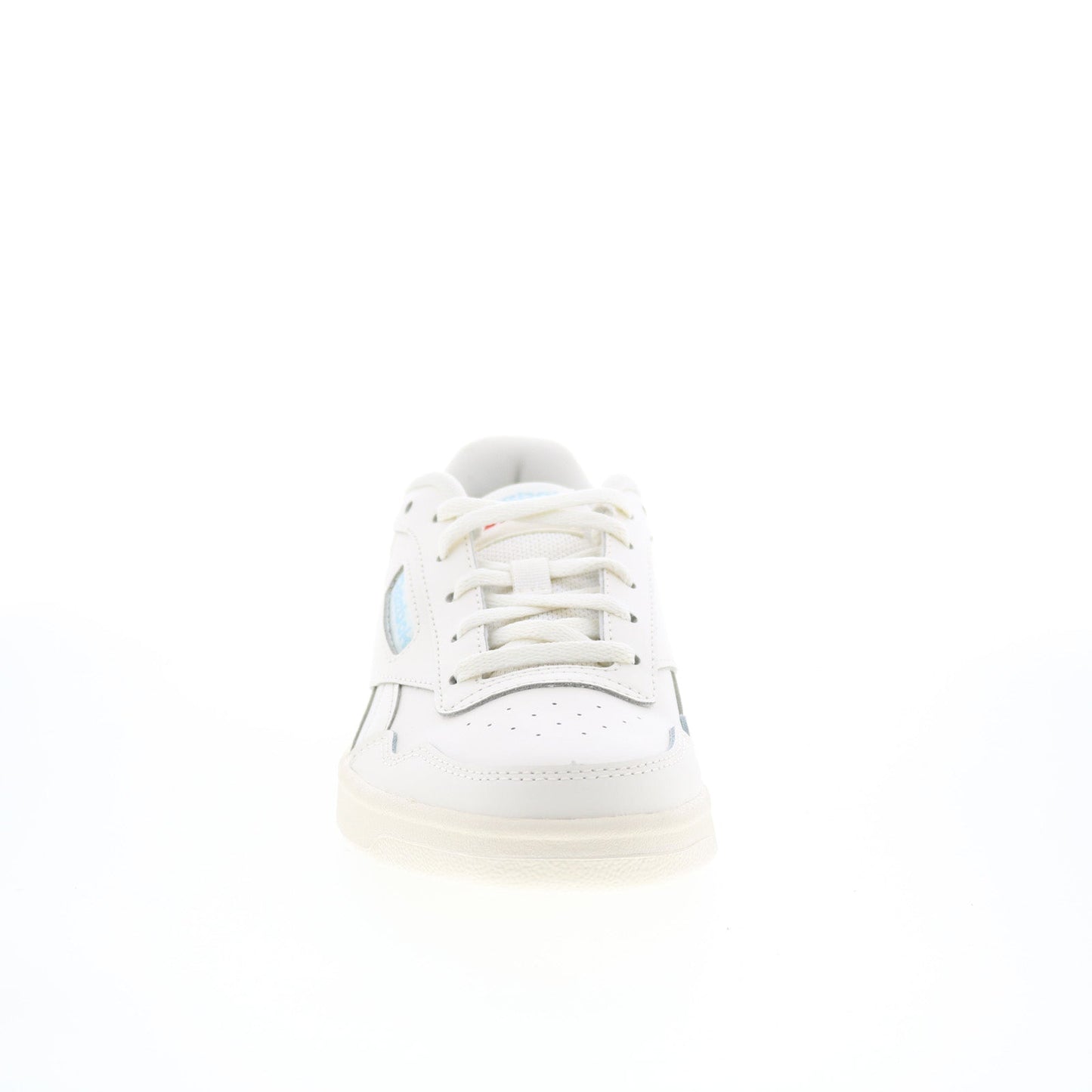 Reebok Court Advance Womens Beige Leather Lace Up Lifestyle Sneakers Shoes