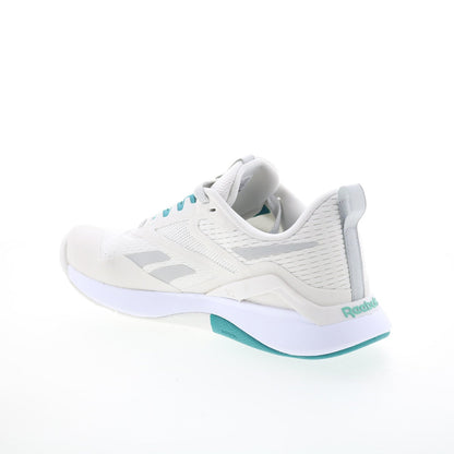 Reebok Nanoflex TR 2 Womens White Mesh Athletic Cross Training Shoes