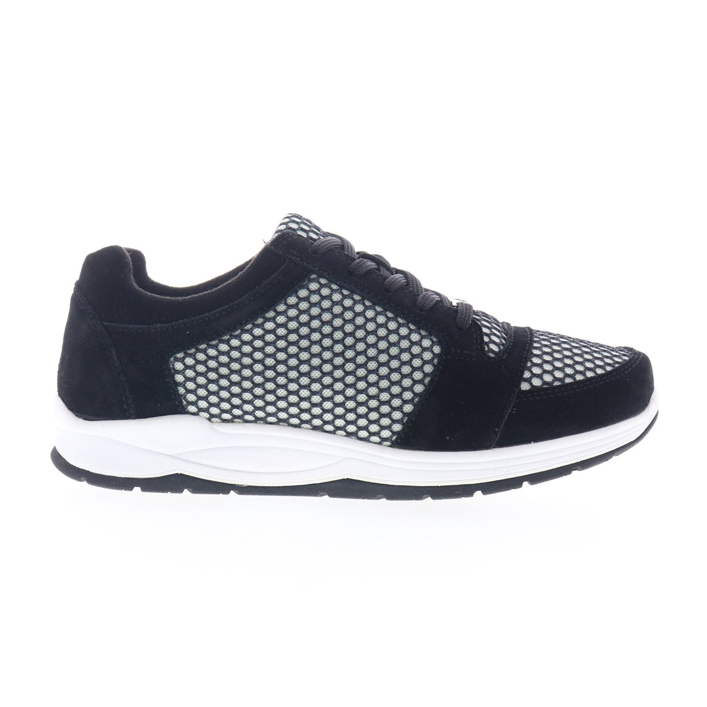 Drew Gemini 10296-19 Womens Black Suede Lifestyle Sneakers Shoes