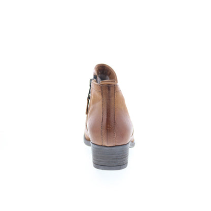 Miz Mooz Burlington 111258-101-6929 Womens Brown Ankle & Booties Boots