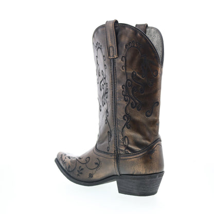 Smoky Mountain Boots Marilyn Snip Toe 111318-029 Womens Brown Western Boots
