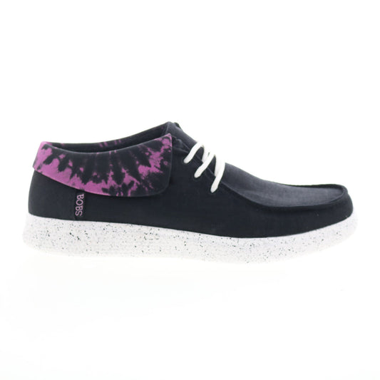 Skechers Bobs Skipper River Spell Womens Black Oxfords Casual Shoes
