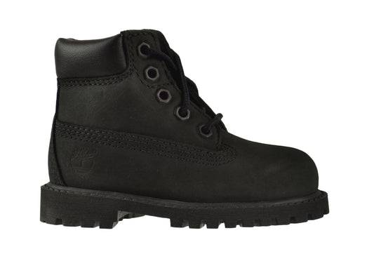 Timberland 6 Inch Premium Baby Toddlers Boots Black