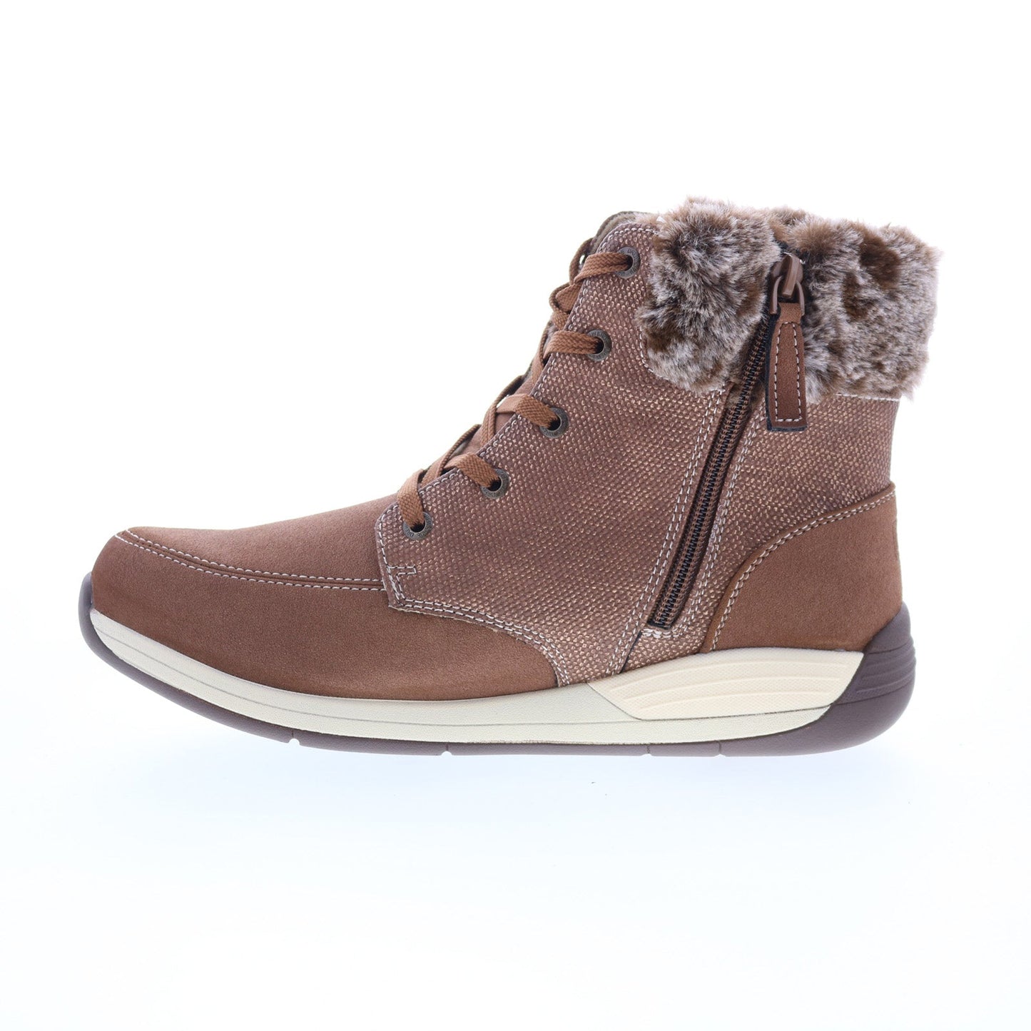 Drew Tracker 13188-69 Womens Brown Extra Wide Zipper Casual Dress Boots