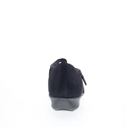 Drew Metro 14794-16 Womens Black Leather Loafers Casual Shoes