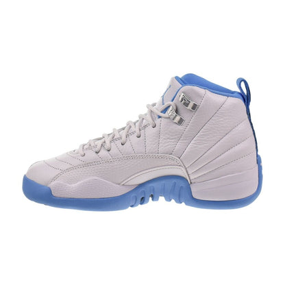 Air Jordan 12 Retro (GS) "Melo" Big Kids' Shoes White/University Blue