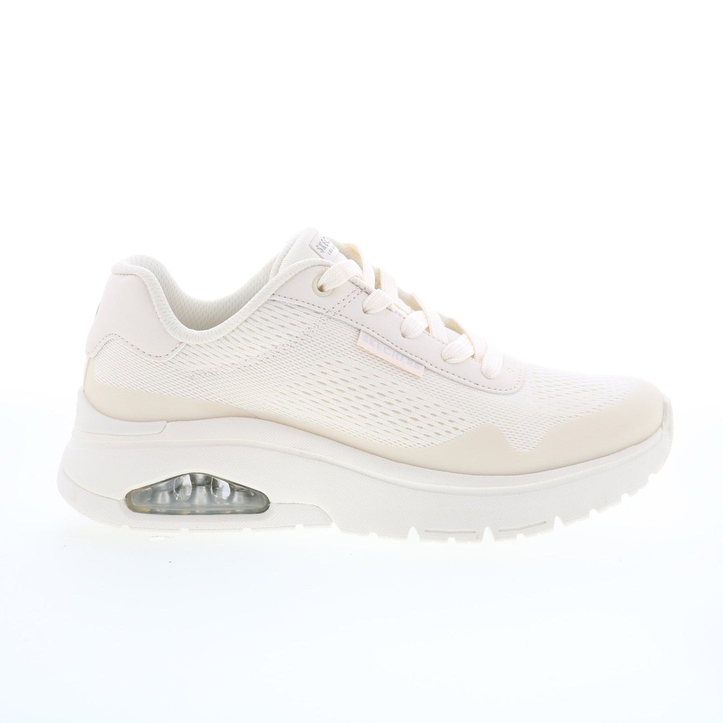 Skechers UNO Flex - Spring On Air Womens Beige Lifestyle Sneakers Shoes