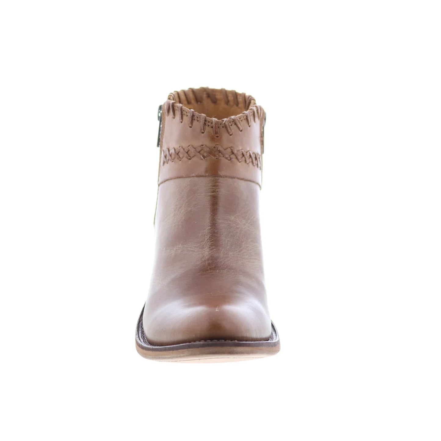 Jama Old West Leather Upper 18151 Womens Brown Leather Western Boots