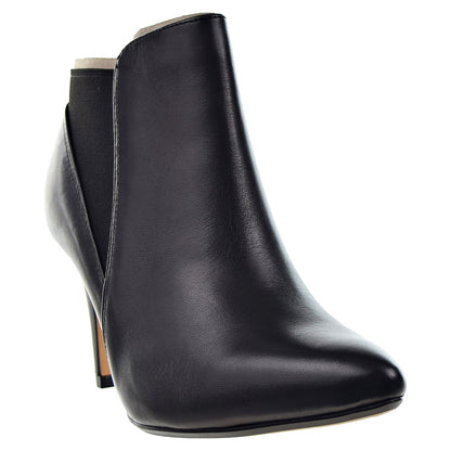 Clarks Laina Violet Women's Ankle Boots Black Leather Shoes
