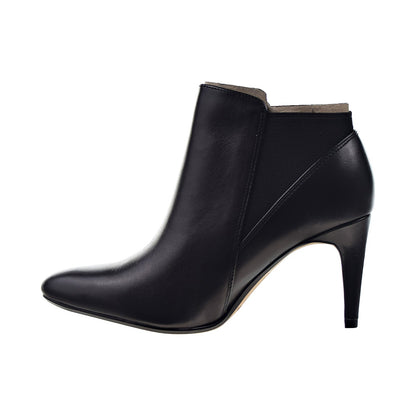 Clarks Laina Violet Women's Ankle Boots Black Leather Shoes