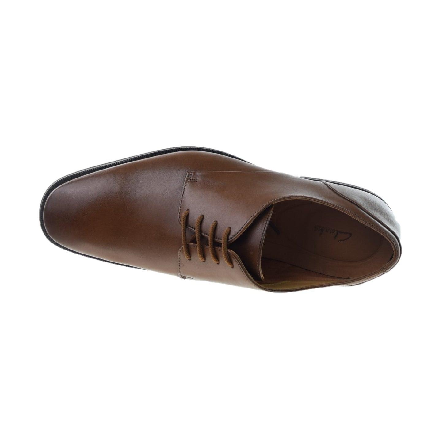 Clarks Gilman Plain Men's Shoes Tan Leather