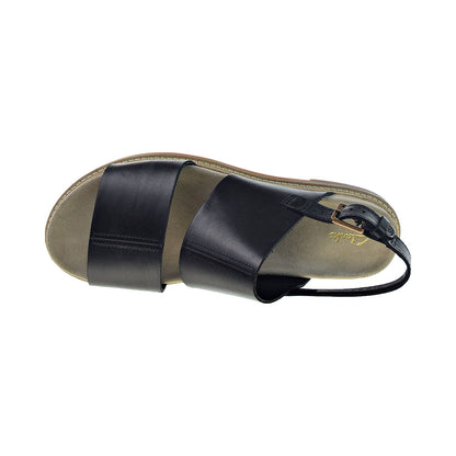 Clarks Corsio Slide Women's Sandals Black Canvas