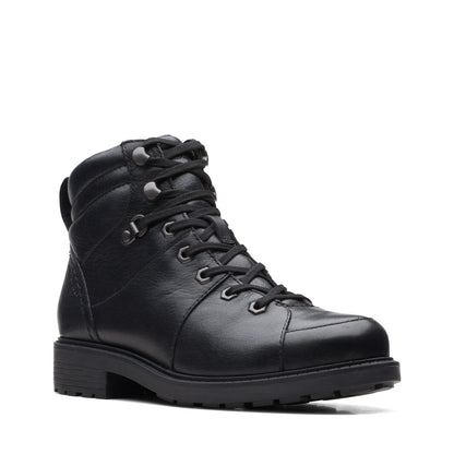Clarks Orinoco 2 Hike Waterproof 26167938 Womens Black Casual Dress Boots