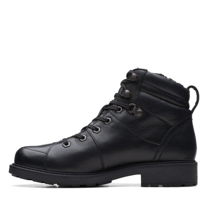 Clarks Orinoco 2 Hike Waterproof 26167938 Womens Black Casual Dress Boots