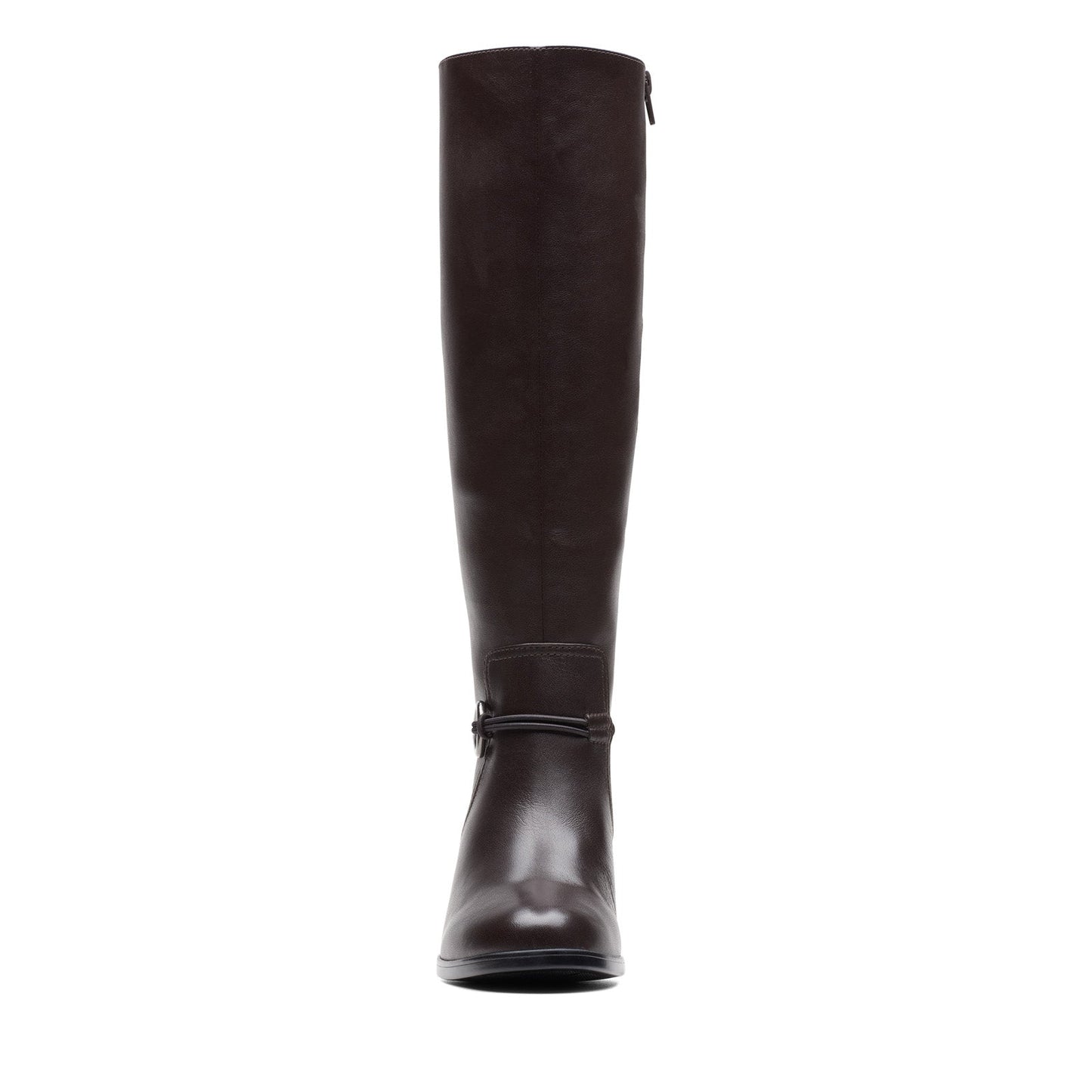 Clarks Emily 2 Sky 26174084 Womens Brown Narrow Leather Knee High Boots