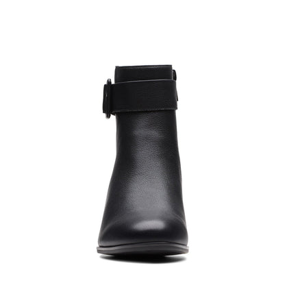 Clarks Loken Zip Waterproof 26174964 Womens Black Ankle & Booties Boots