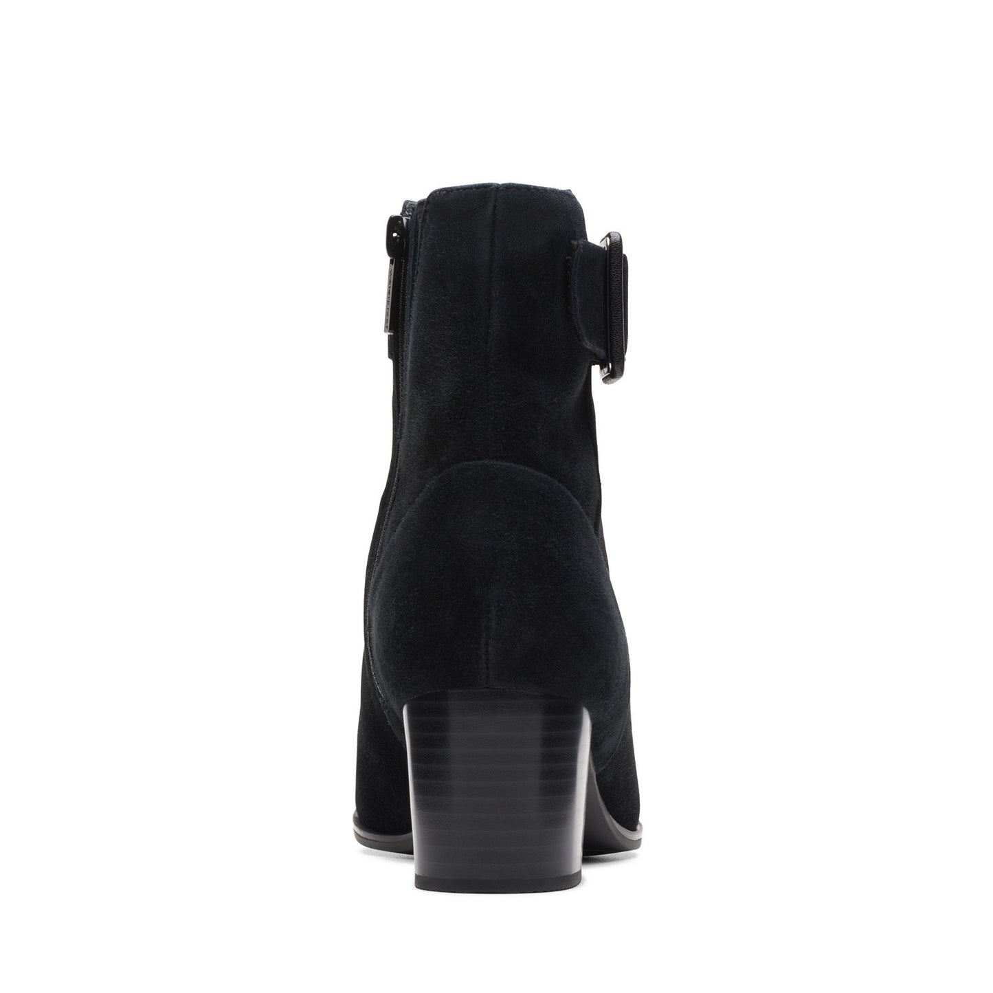 Clarks Loken Zip Waterproof 26174965 Womens Black Wide Ankle & Booties Boots