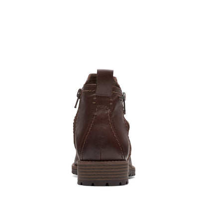 Clarks Aspra Walk Waterproof 26175204 Womens Brown Ankle & Booties Boots
