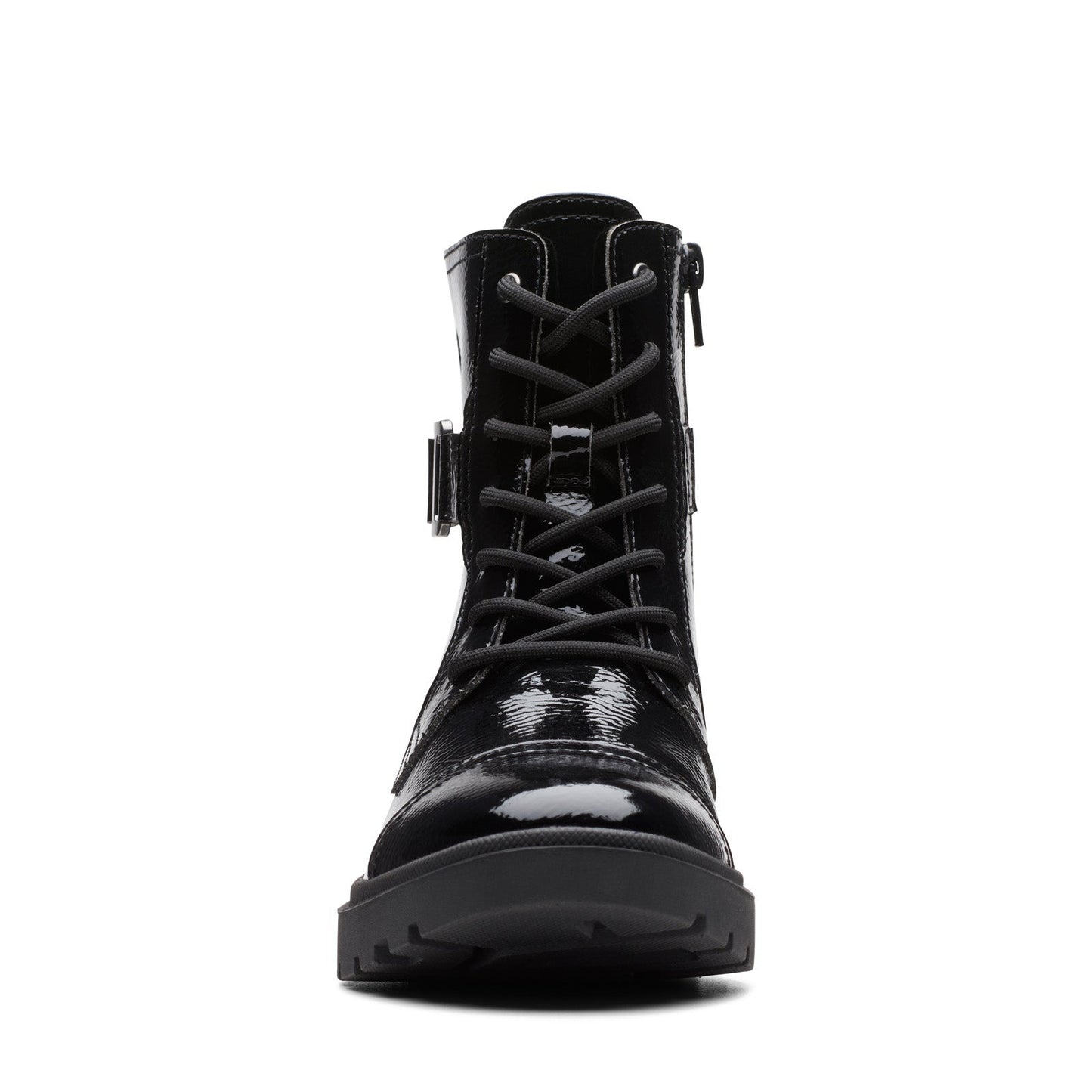 Clarks Calla Dance 26176250 Womens Black Wide Leather Casual Dress Boots