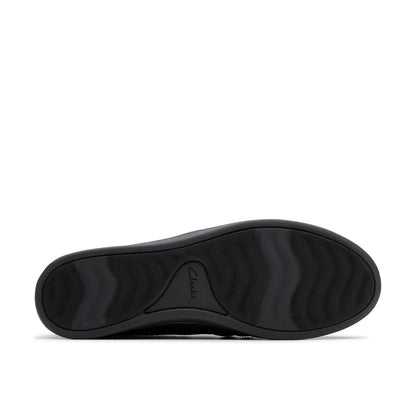 Clarks Breeze Dawn 26179937 Womens Black Canvas Loafer Flats Shoes