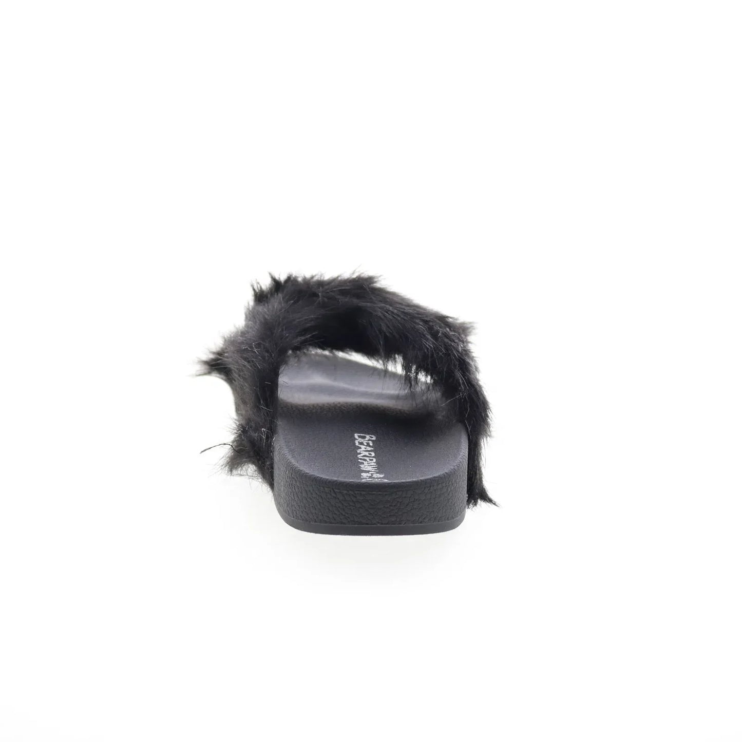 Bearpaw Lauryn 2909W-011 Womens Black Synthetic Slip On Slides Sandals Shoes