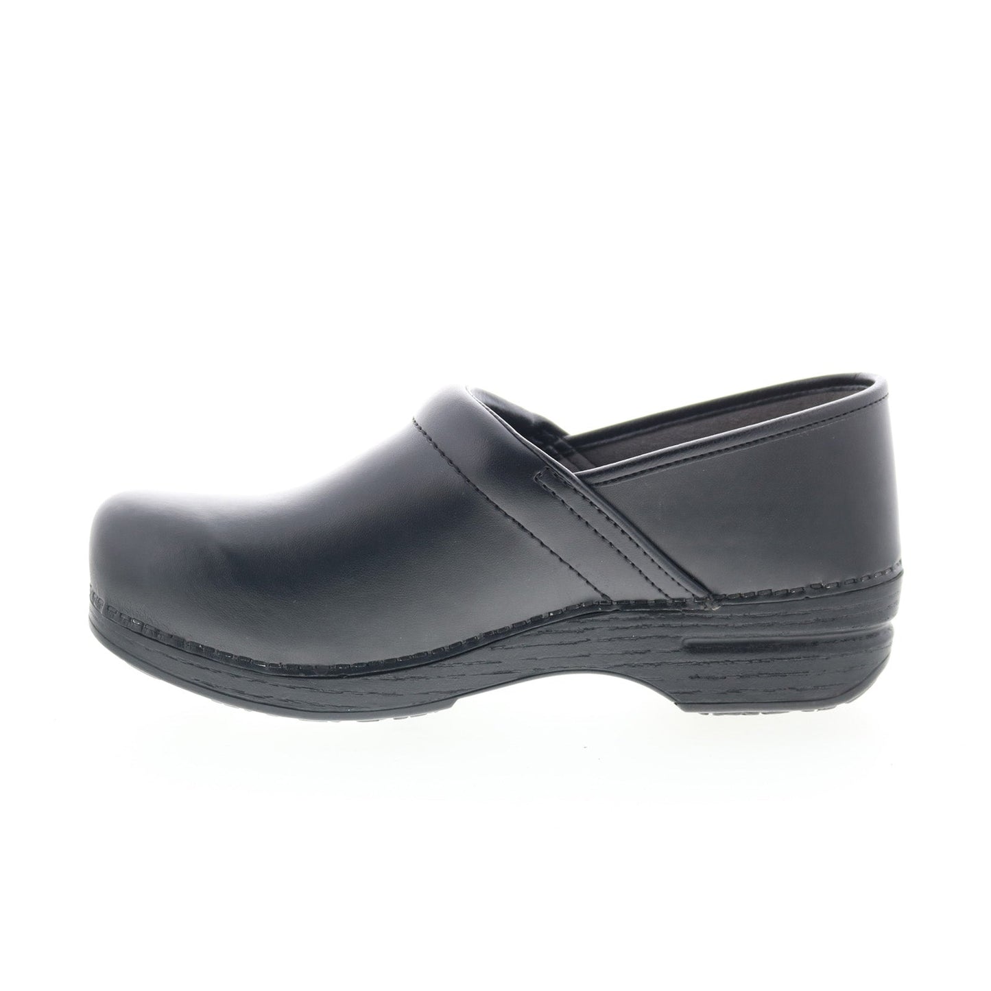 Dansko Pro XP 2.0 3912-000200 Womens Black Leather Clog Flats Shoes