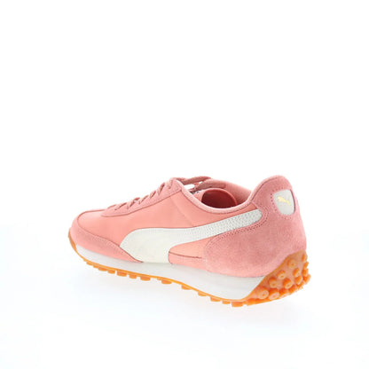 Puma Easy Rider Vintage 40077319 Womens Pink Suede Lifestyle Sneakers Shoes