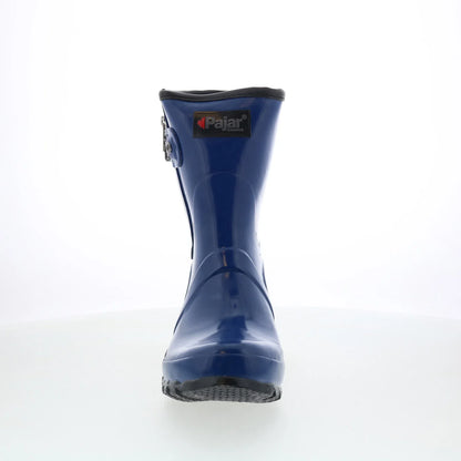 Pajar Mariah Rubber 55637 Womens Blue Synthetic Pull On Casual Dress Boots