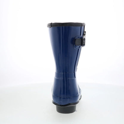 Pajar Mariah Rubber 55637 Womens Blue Synthetic Pull On Casual Dress Boots