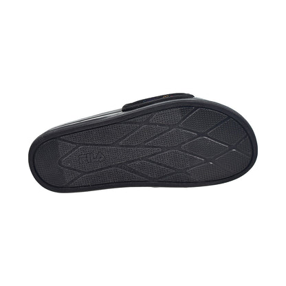 Fila Drifter Lux 90s Women's Slide Sandals Black-Old Gold-Capri Breeze