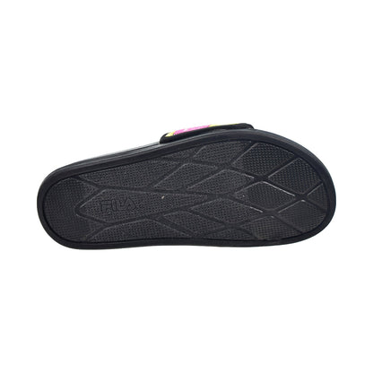 Fila Drifter Lux Patchwork Women's Slide Sandals Black-Multi