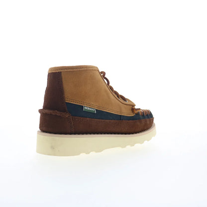 Sebago Cayuga Mid 7111G6W-A34 Womens Brown Suede Lace Up Chukkas Boots