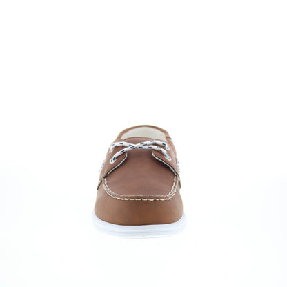 Sebago Jackman 72113LW-900 Womens Brown Loafers & Slip Ons Boat Shoes