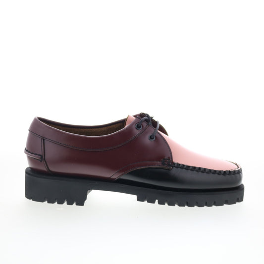 Sebago James Lug 741227W-ADX Womens Brown Loafers & Slip Ons Boat Shoes